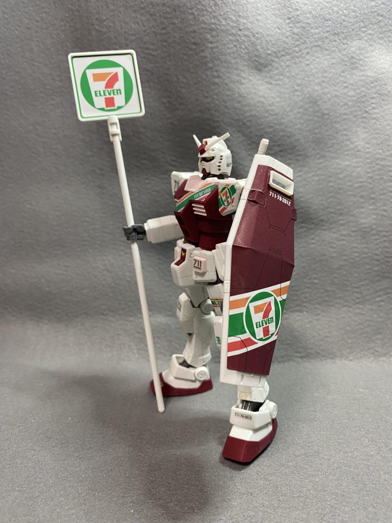 セブン-イレブン　ガンダム–3枚目/制作者：ichamun