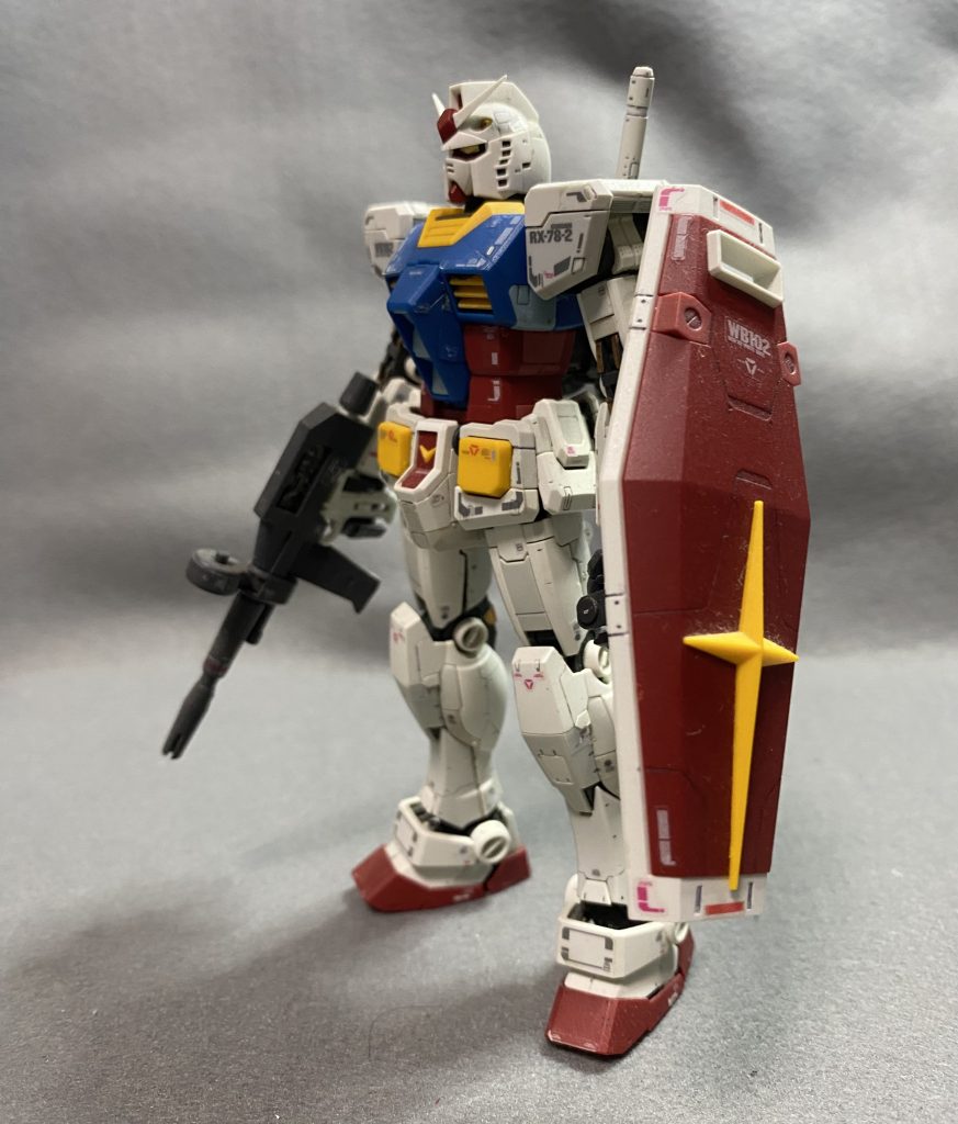 RG ガンダム–4枚目/制作者：ichamun