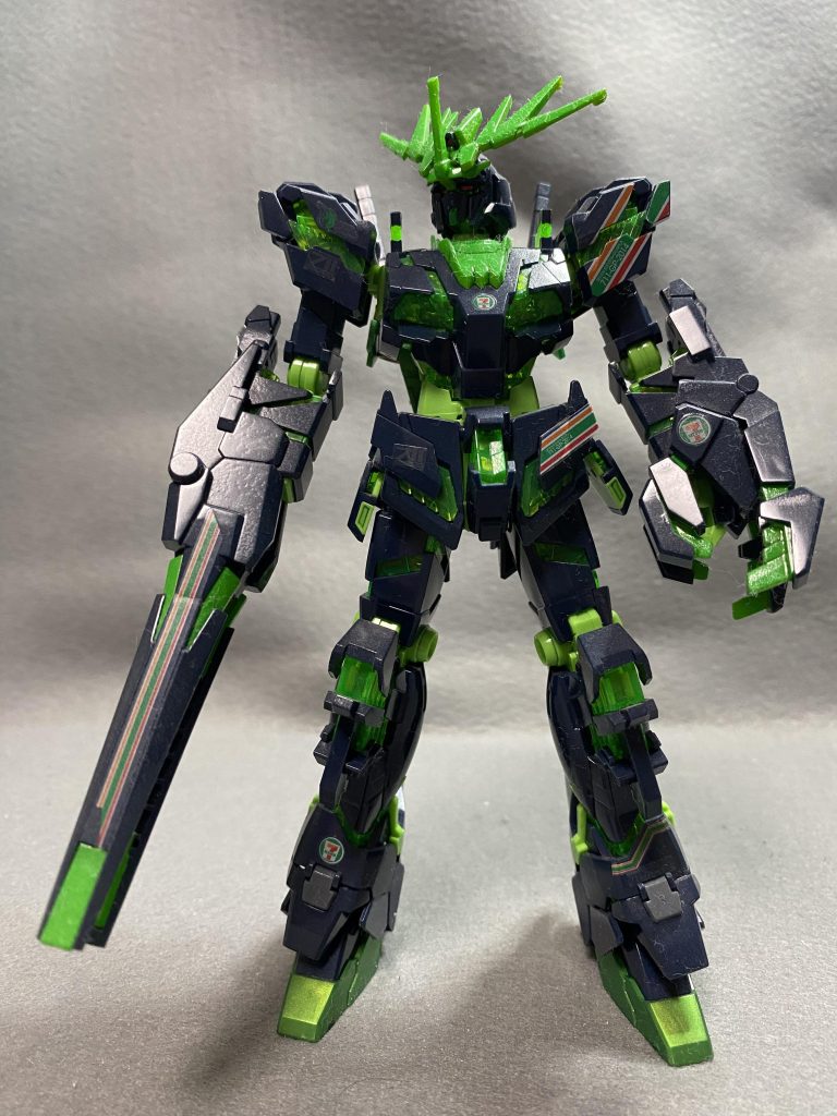 セブン-イレブン　HG ユニコーンガンダム　バンシィ–2枚目/制作者：ichamun