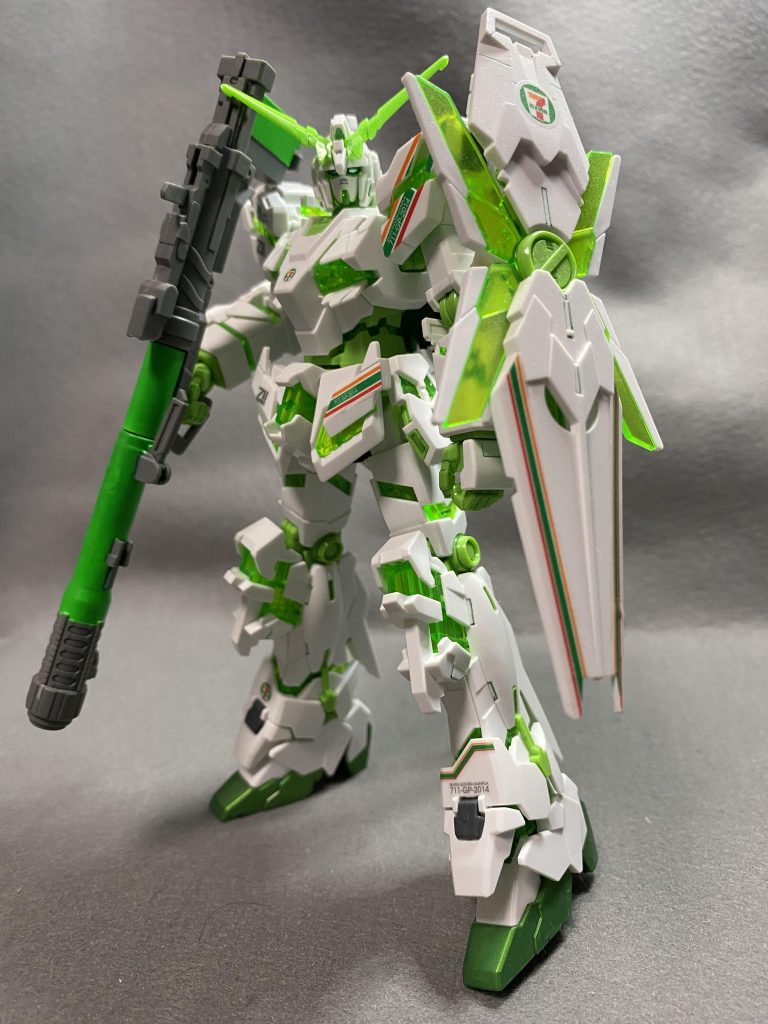 セブン-イレブン　HG ユニコーンガンダム–3枚目/制作者：ichamun