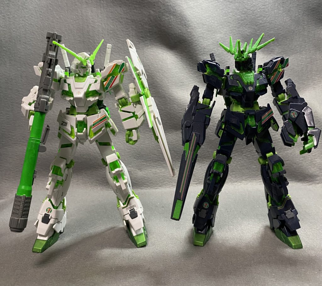 セブン-イレブン　HG ユニコーンガンダム　バンシィ–7枚目/制作者：ichamun