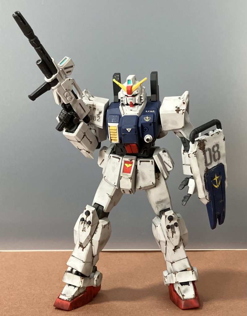 強めのウェザリングで泥臭さが出ていれば・・・