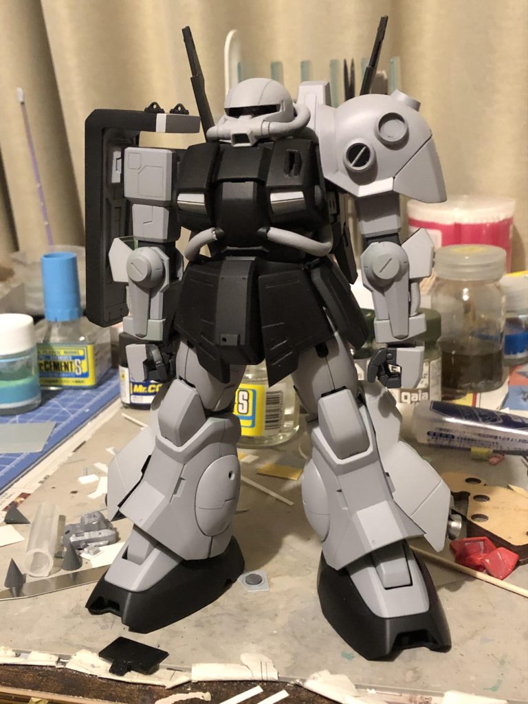 サフ段階 MGをここまでイジったのは初めてだったので苦労しましたご覧いただきありがとうございました♪