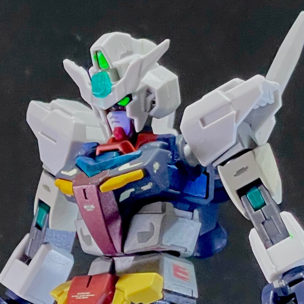 目はプラ板で新規造形しました。最後まで見ていただき有難うございました♪(о´∀`о)