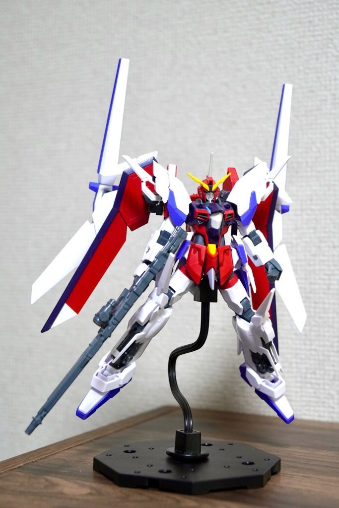 ほとんどデルタカイですが、赤く塗るとジャスティスに見える!!