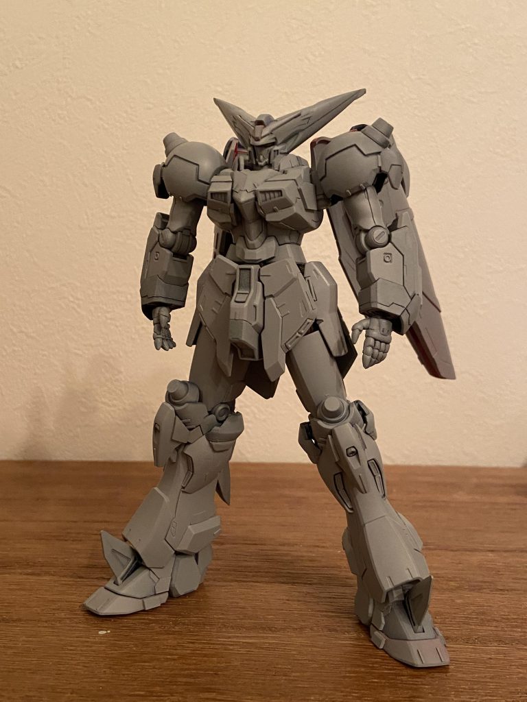 塗装直前の姿です。