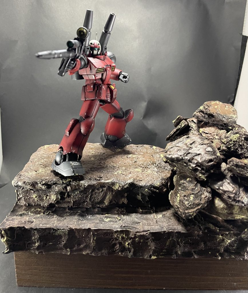 ガンキャノンはリアルタッチマーカーを使って、グラデーションを出してみました🎵