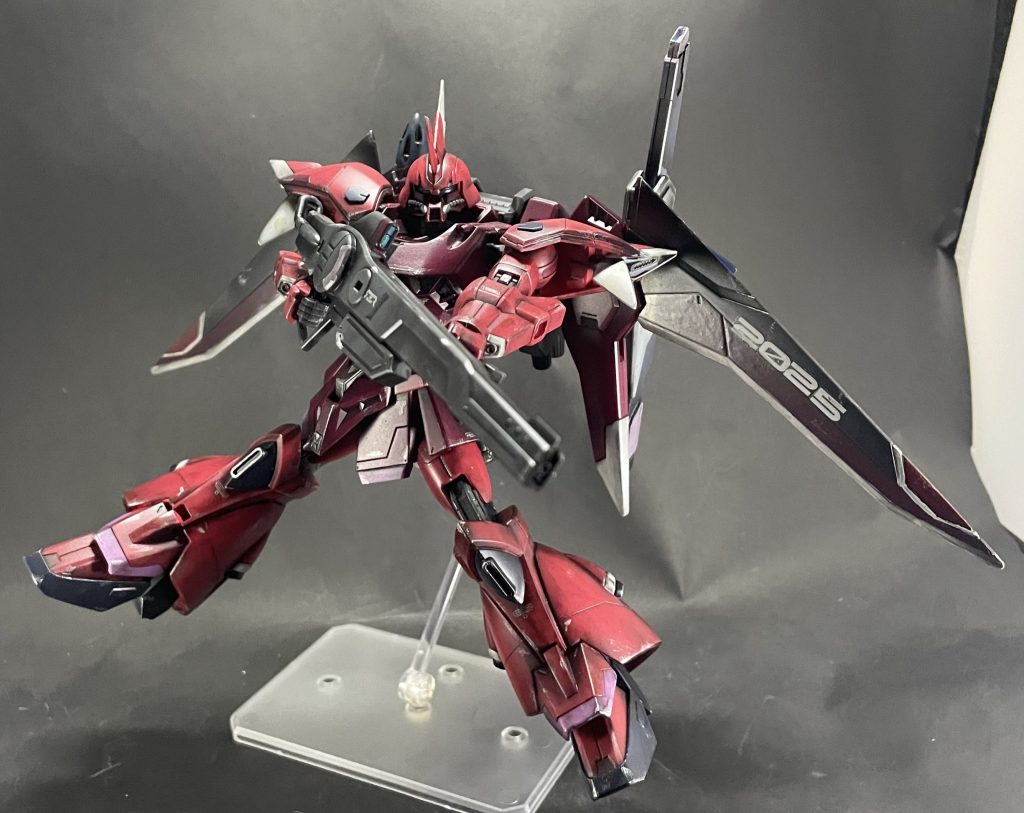 汚しは、エッジ部分を中心に行っています🎵