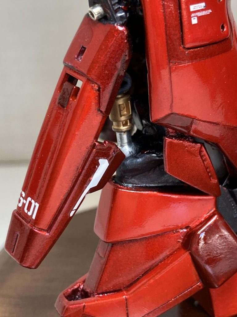 足首からチラリと見えるシリンダーがお気に入りです。