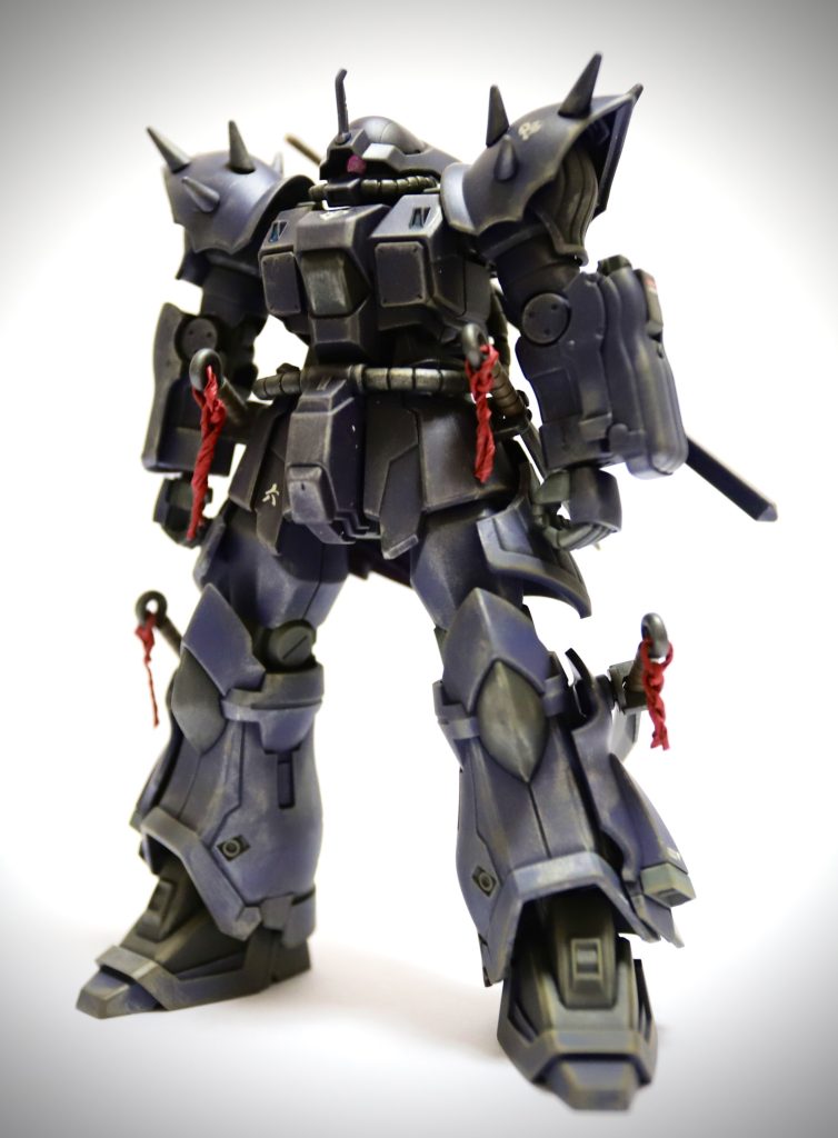 汚しは多めで荒々しさを表現