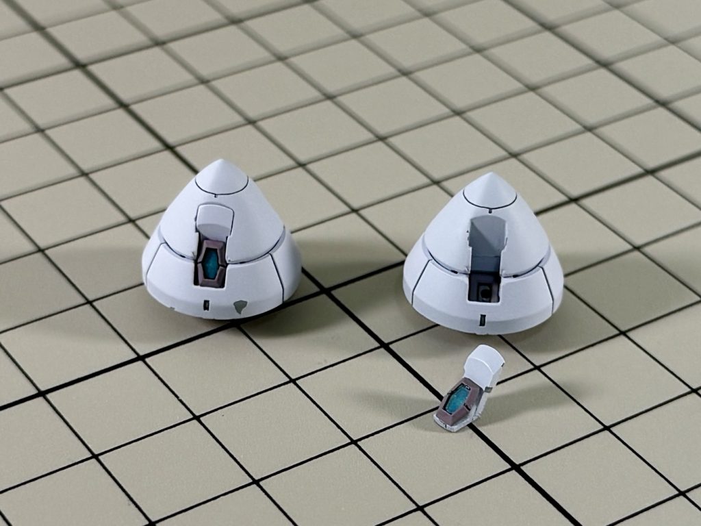 GNドライヴのオーライザー接続部は、カバーパーツを作って取り外し出来るようにしています。