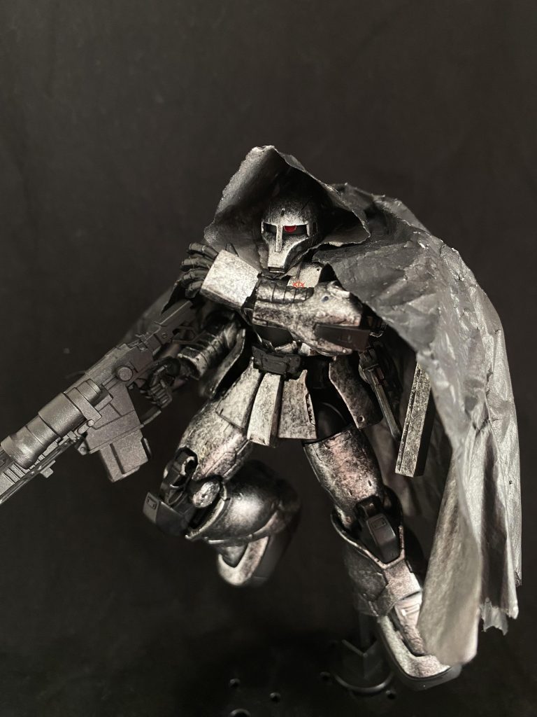 銀のボディと狼のマーキングから、銀狼(シルバーウルフ)という異名を持つ。的な妄想をしています笑