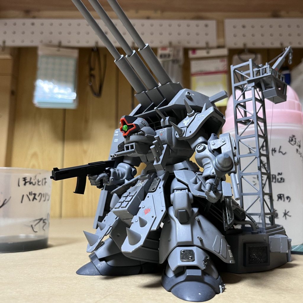 トムホ ドム2 ヤケクソホバー長距離支援砲撃しながら整備もできれば歌って