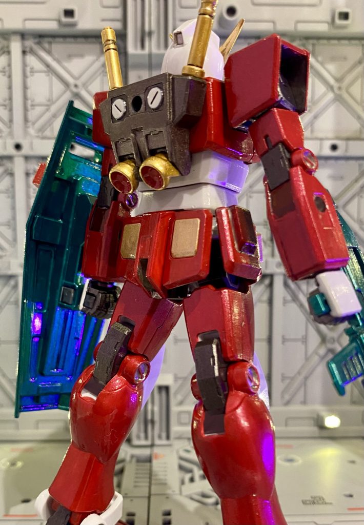 エアブラシは準備と片付けがとても面倒と感じていて、水性塗料の筆塗りが気軽で良いなと思ってます。でもまだまだ修行が足りないようです…