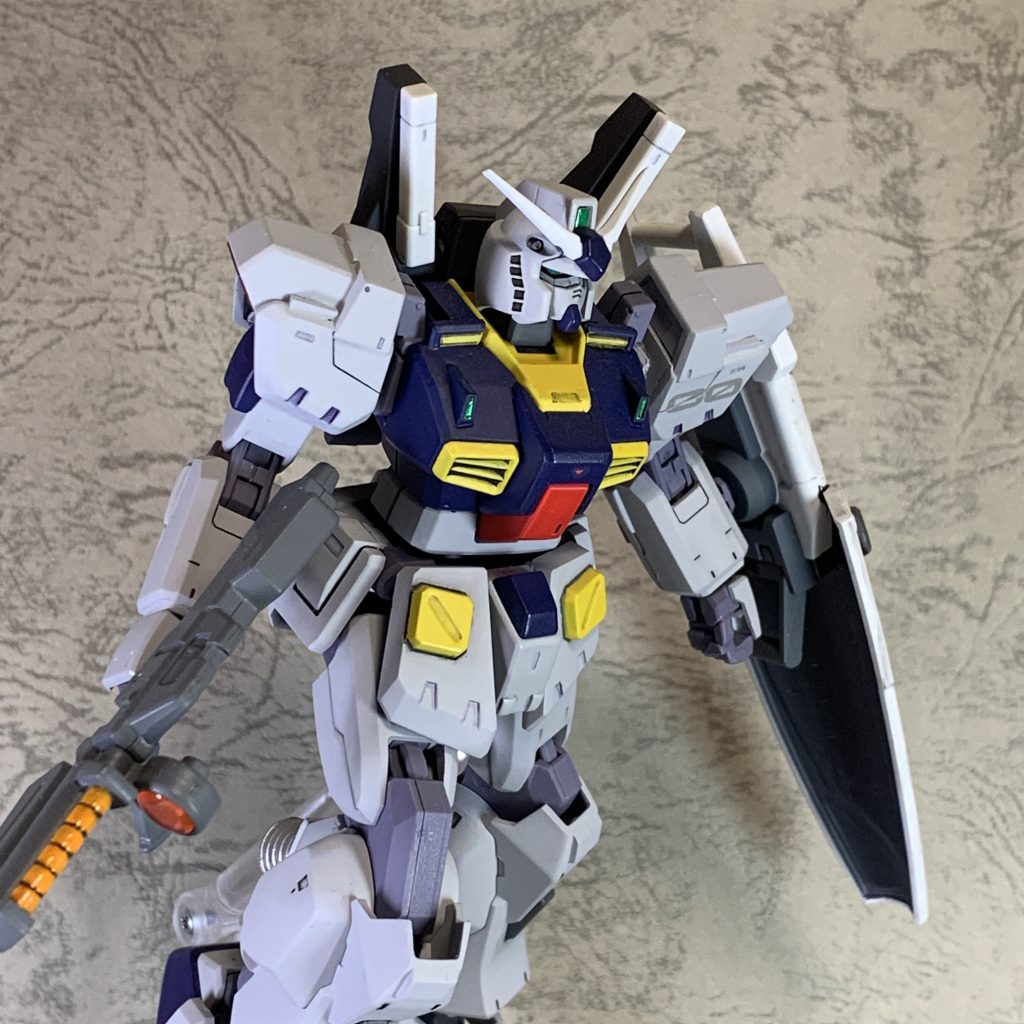 EGガンダムがイケメン（個人的な好み笑）なので、思った以上にかっこよく仕上がったと思っています(*´ω｀*)