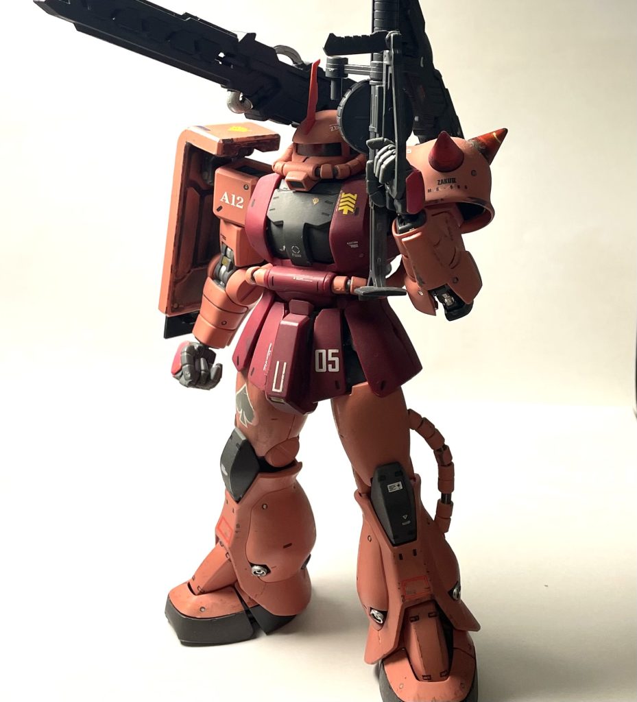 ちょっとした戦闘のMVPになりかねない機体になっていてかっこいいです…