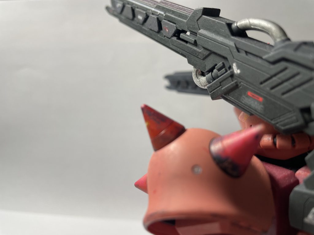 シャアザク超電磁砲装備型–5枚目/制作者：manacana