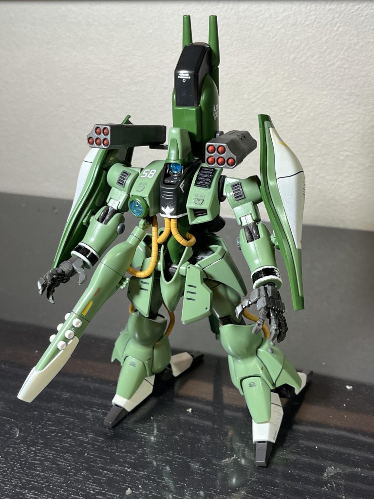 墨入れ、デカール、小改造、艶消しクリアスプレー