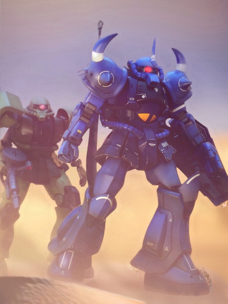 お題が全く思い出せません💦　グフの日とかかな？