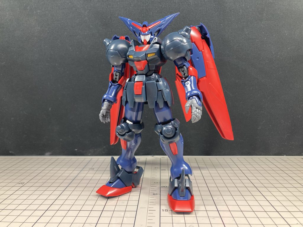 素組み時古いキットなので全体的に物足りなさ