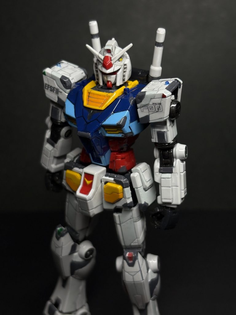 RX-78F00 筆塗り全塗装 光沢仕上げ