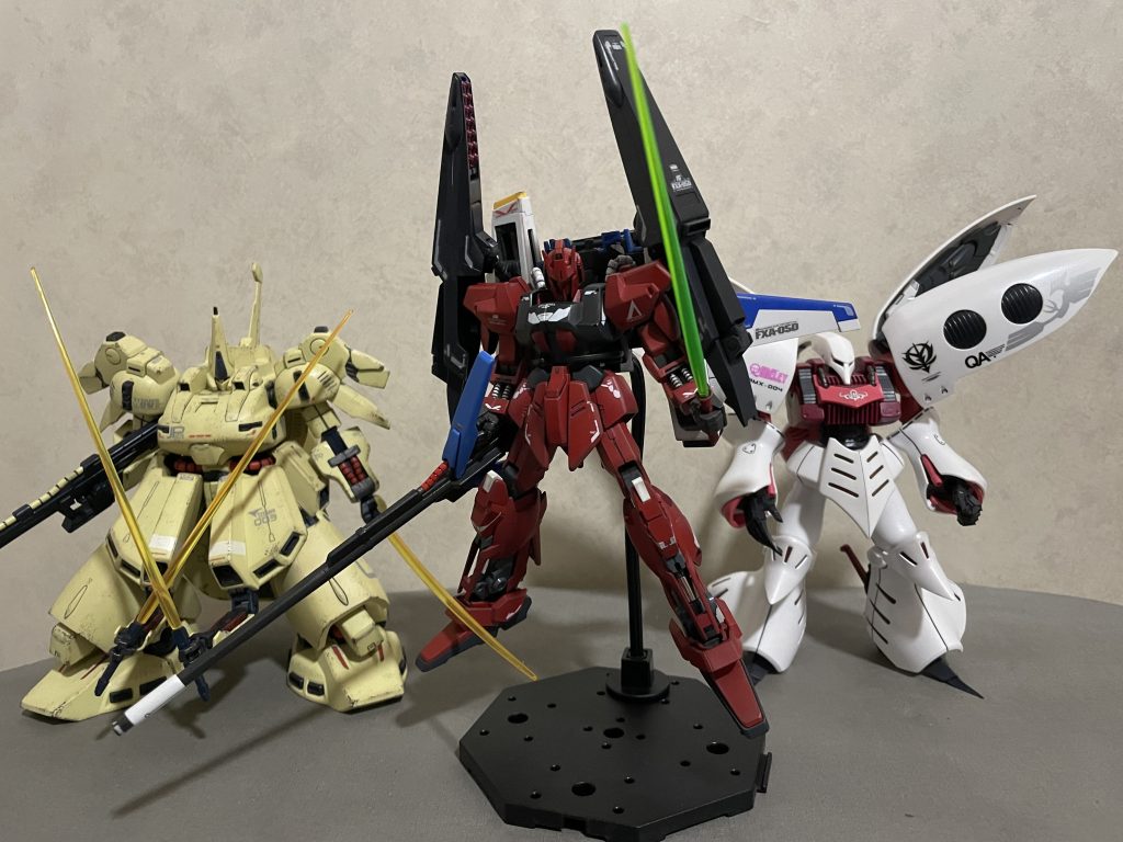 ライバル機との記念撮影