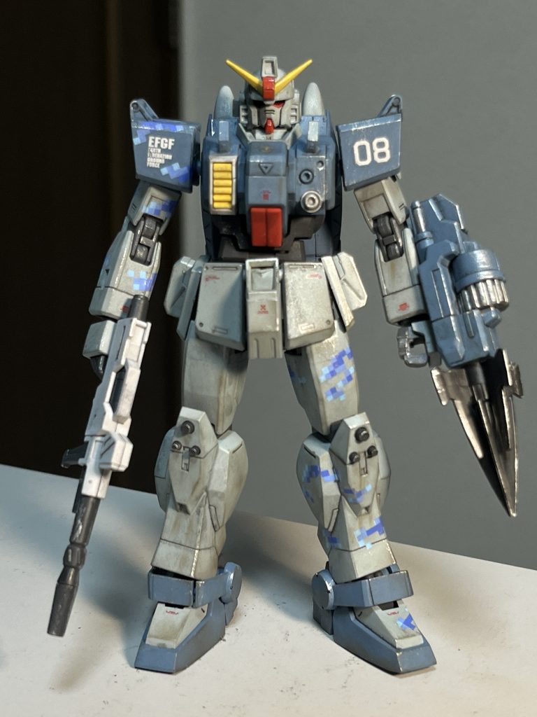 陸戦型ガンダム 水中戦仕様(オリジナル機体)–5枚目/制作者：asn_The_builder