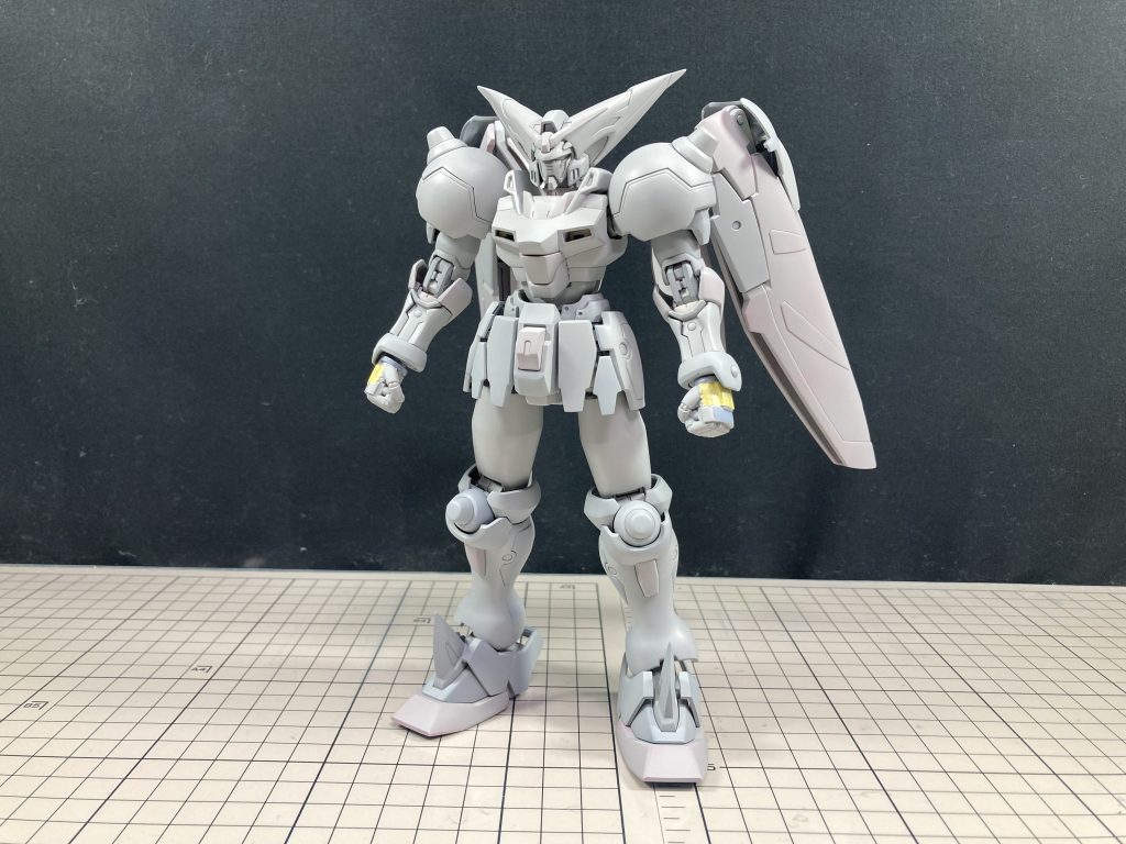 塗装前詳しい作業内容は同時に公開している製作動画で解説しているのでそちらをご覧ください