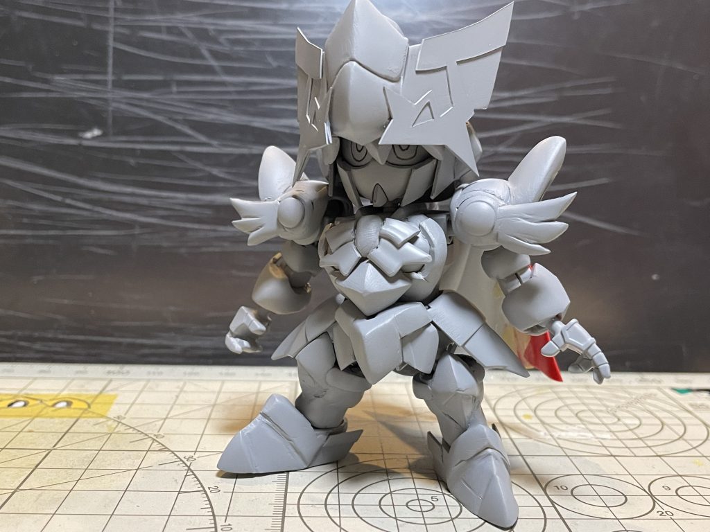 塗装直前です。