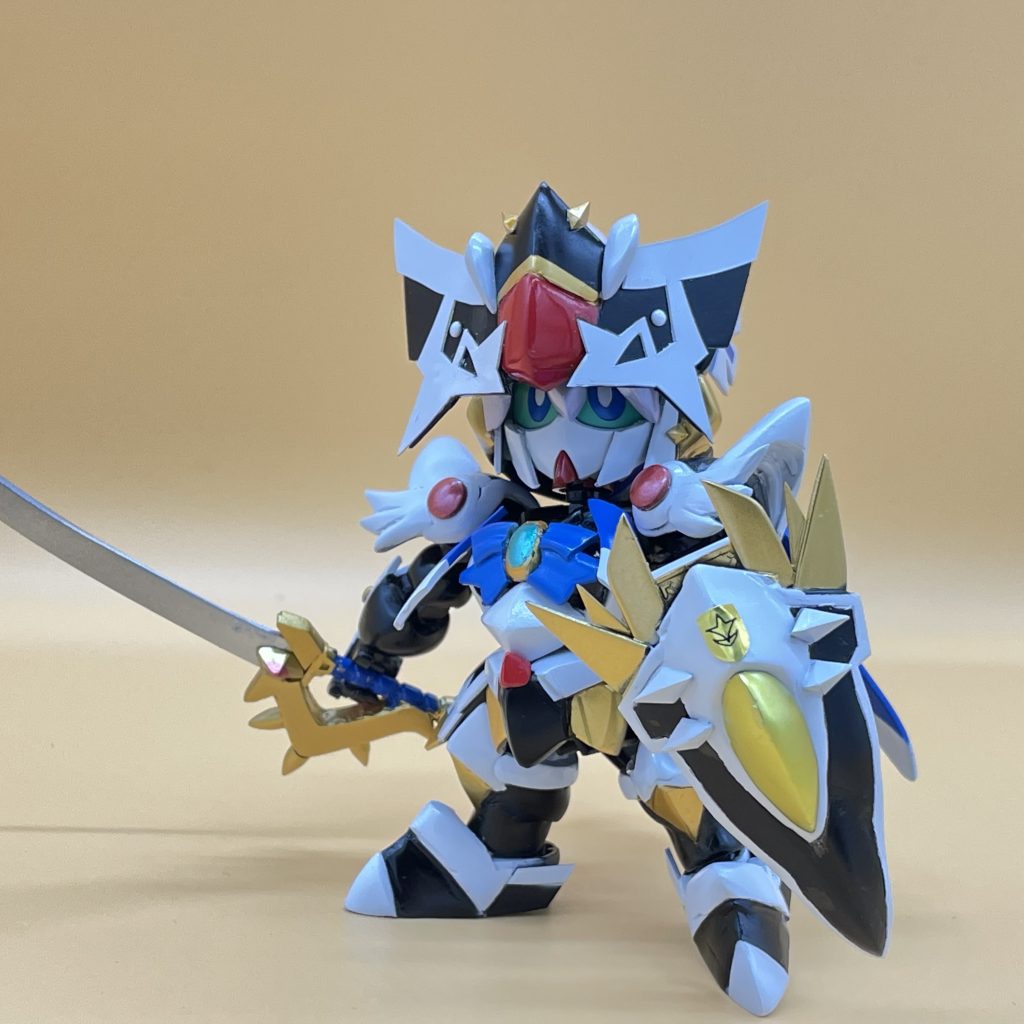 シールド持ちも出来ます。