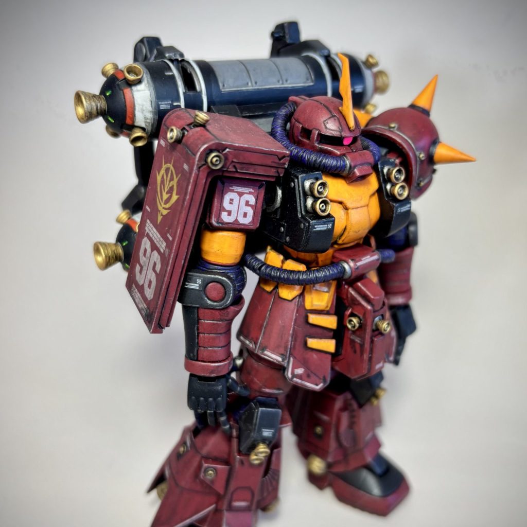 サイコ・ザク（MS-06R）｜腹巻モグラさんのガンプラ作品｜GUNSTA