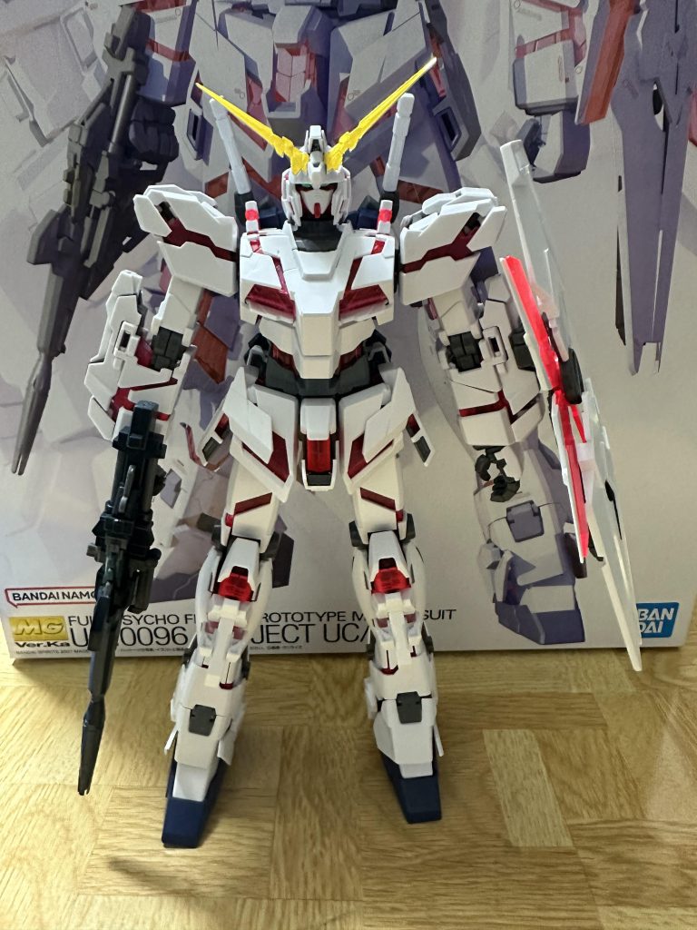 RX-0 ユニコーンガンダム　カトキ版–2枚目/制作者：ガンプラ初心者の野良犬