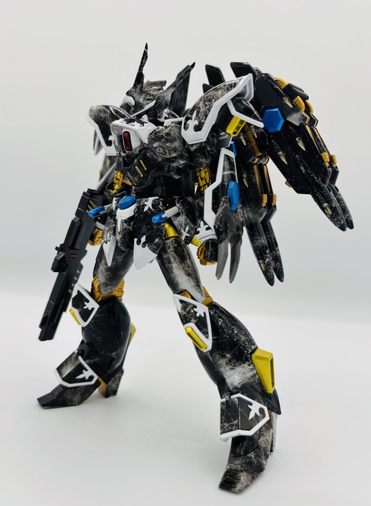 ノーマルの素立ちから!!今回は高級感を出したくて蛇紋塗装に挑戦してみました!大理石ぽくなりましたかね、??笑