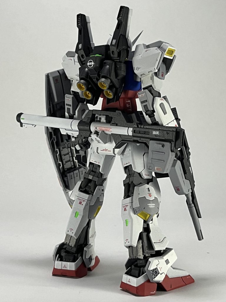 特にどこか弄ったわけではないのですが、RGのおかげでエッジもクッキリでカッコいい。