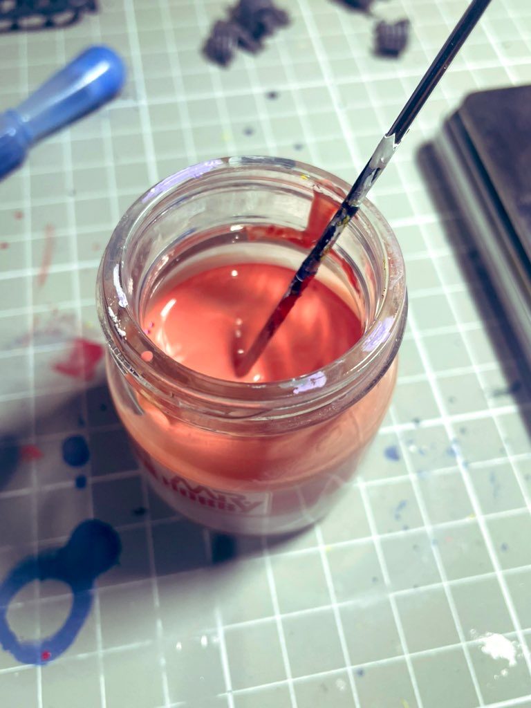 調色していて後から気づきましたが、もしかしてガザCのランナー色ってこの色と同じ?