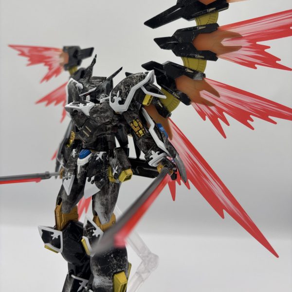 【素組完成品】ブラックナイトスコードシリーズ　カルラ、シヴァ、ルドラ ブラックナイトスコードカルラ (HG) (ガンプラ) - ホビーサーチ
