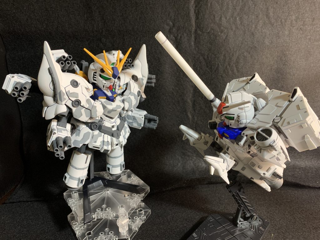 「………待っていたのか、俺の為に…!」「残念!人違い、いやガンダム違いだ!」ノイエジールも所持していないで私が相手だ!最後まで見ていただきありがとうございました。