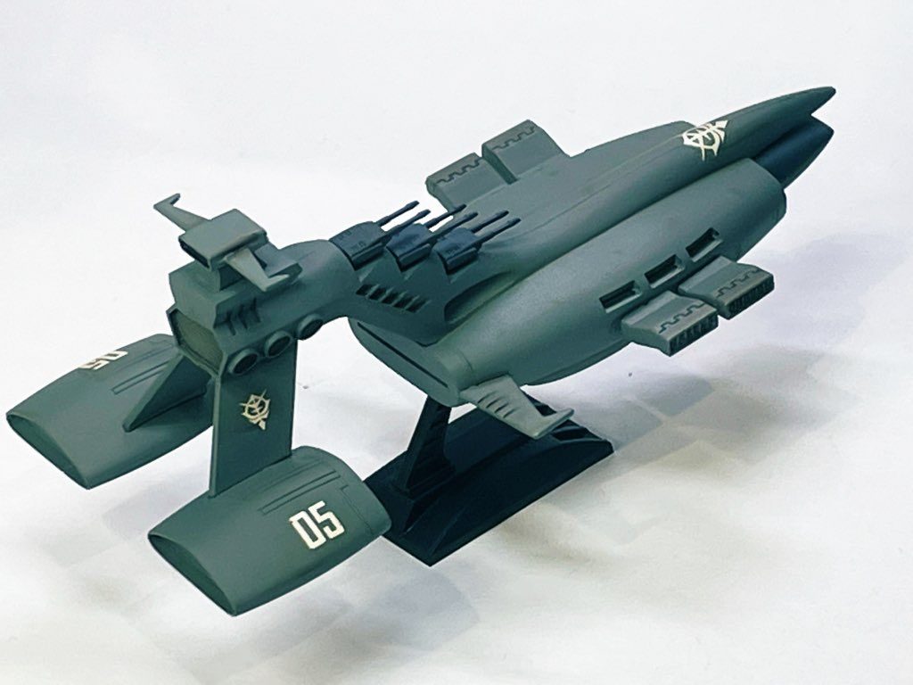 サイズがサイズなのでデカールは控えめにしました。