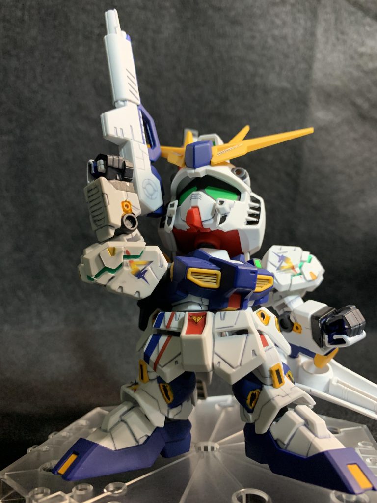 ラストシューティングです。アムロ搭乗機にはこのポーズがよく似合います。