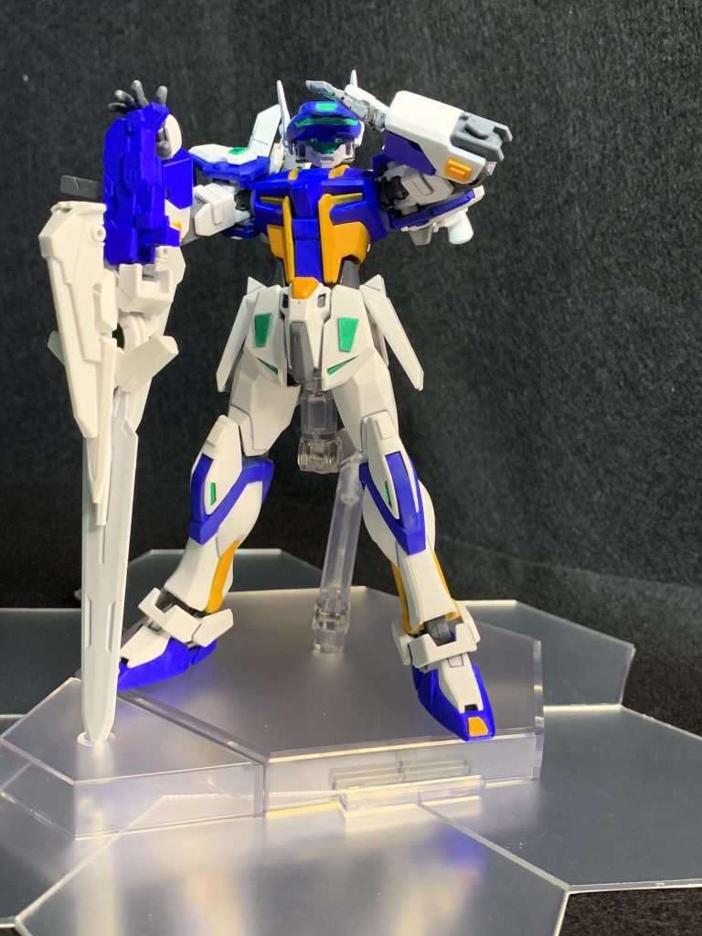 最後は完全撃破の敬礼ポーズで。最後まで見ていただきありがとうございました。