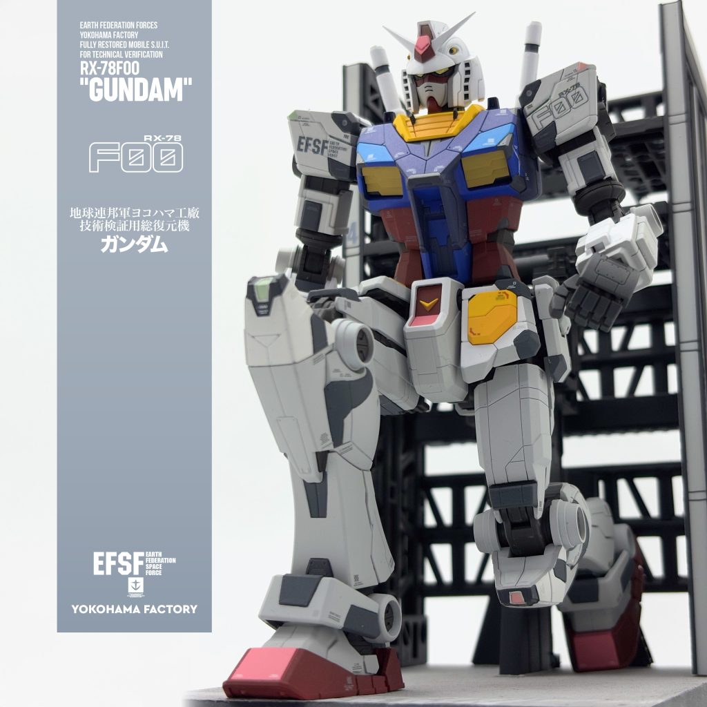 1/100 RX-78F00 ガンダム