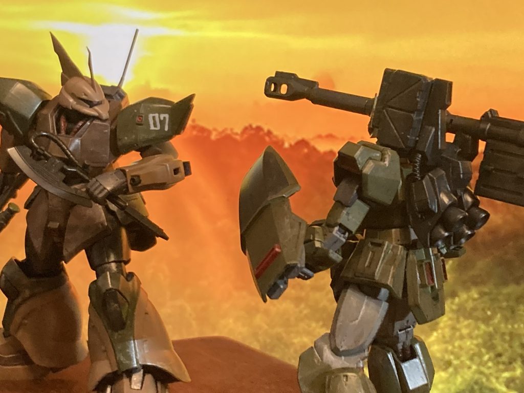 『何!正面から〜!』