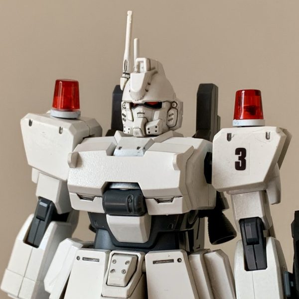 警察用ガンダム（覆面）｜ねぼすけさんのガンプラ作品｜GUNSTA