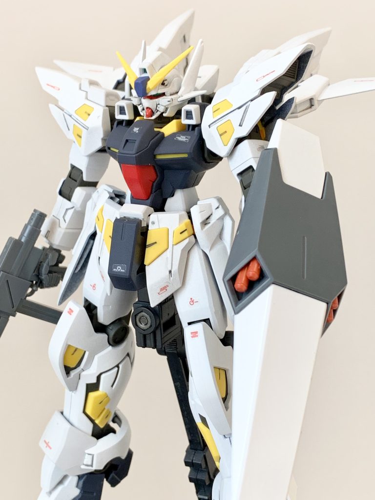 装着モデルの機体は、以前投稿したものの、謎の大きな力によりガンスタへの投稿自体、消滅してしまった「バニシングガンダム」ちゃんです。