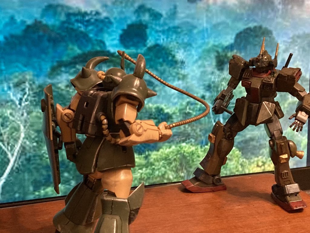 『こんなとこで、コソコソと連邦の犬どもが！』