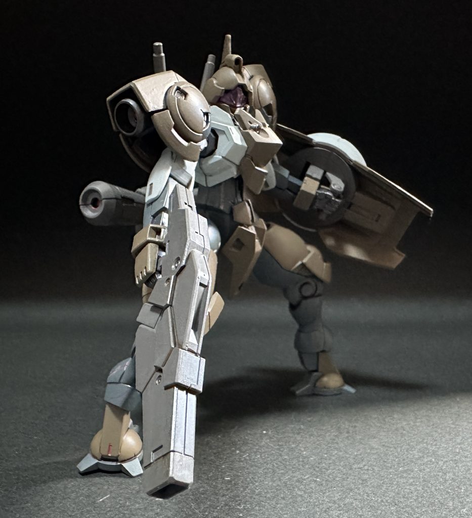 メインカラー、シナイグレーっぽくて好きな色でした。プラモデル完成品　2024 その88