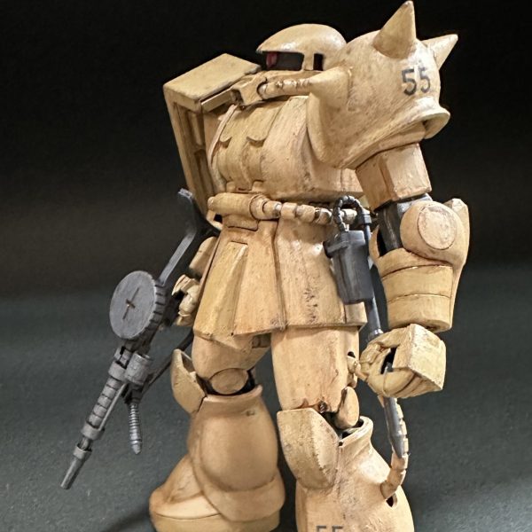 今月の自由課題　１２月 HG量産型ザク　サンドカラー