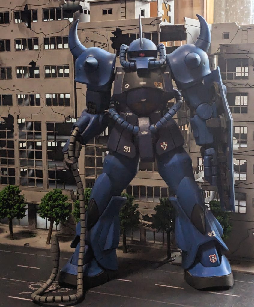 自然光と市街地ジオラマにて📷