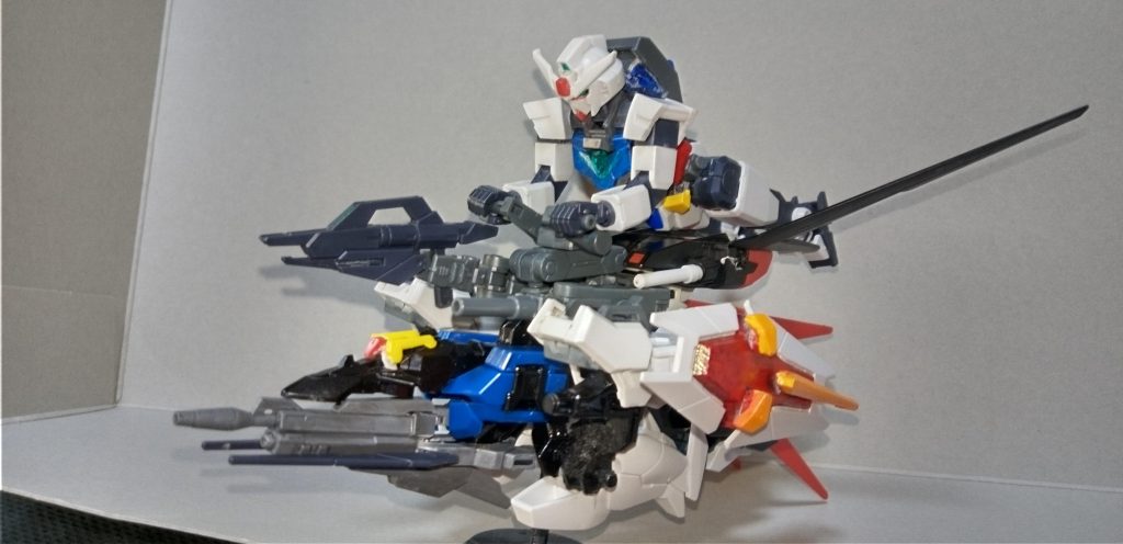 コアガンダムもスタンドに乗せれます。