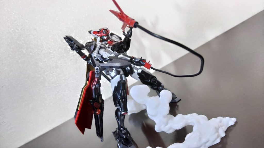 「バンデットウィップ」バンデットキセルを鞭に変形させた武器。実際は武器ではなく遠くの物を手繰り寄せたりするのに使用することの方が多い。